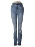 Zara Hearts Blue Jeans Size 2 - photo 1