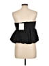Dissh 100% Cotton Black Sleeveless Blouse Size 12 - photo 2