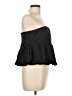 Dissh 100% Cotton Black Sleeveless Blouse Size 12 - photo 4