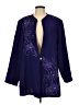 Assorted Brands 100% Polyester Paisley Purple Blazer Size 10 - photo 1