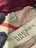 Burberry Brit 100% Polyester Burgundy Coat Size M - photo 3