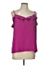 Kensie 100% Polyester Purple Sleeveless Blouse Size L - photo 1