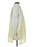 Pilcro Ivory 3/4 Sleeve Button-Down Shirt Size S - photo 4
