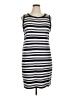 Talbots Stripes Ivory Casual Dress Size XL - photo 1