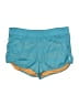Champion 100% Polyester Color Block Teal Athletic Shorts Size XL - photo 1