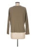 Paper Crane Brown Long Sleeve Top Size M - photo 2