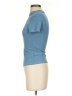 Shein 100% Polyester Blue Short Sleeve Turtleneck Size 2 - photo 5
