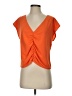 Zara Orange Short Sleeve Top Size S - photo 1