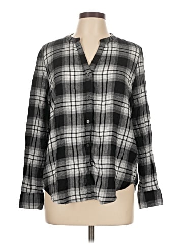 CALVIN KLEIN JEANS Long Sleeve Blouse (view 1)