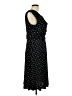 Siena Studio Polka Dots Black Casual Dress Size L - photo 4