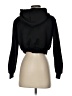 Shein 100% Polyester Black Zip Up Hoodie Size S - photo 2