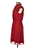 H&M 100% Polyester Solid Red Casual Dress Size 0 - photo 5