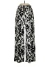 Three Dots Print Black Casual Pants Size S - photo 1
