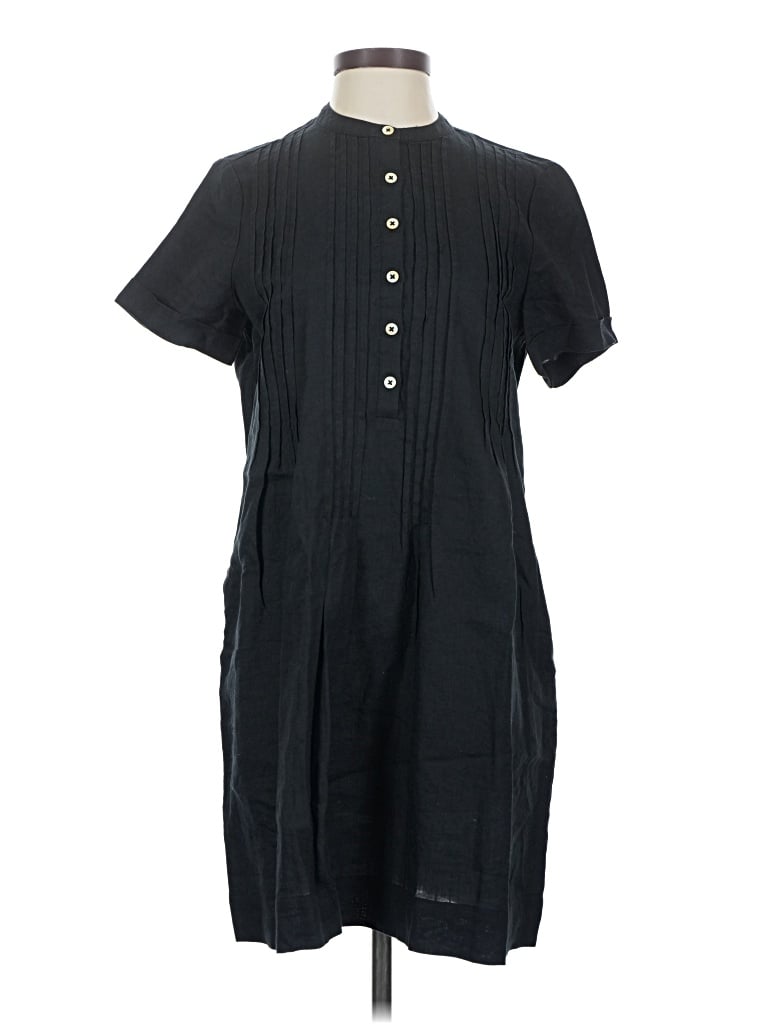 Pre-owned Quince Casual Dress In Black