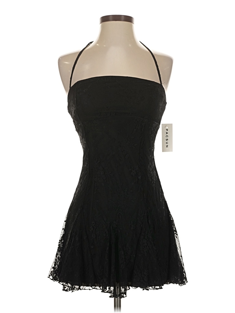 Pre-owned Assorted Brands Cocktail Dress In Black