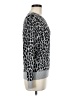 Ellen Tracy Animal Print Silver Pullover Sweater Size M - photo 4