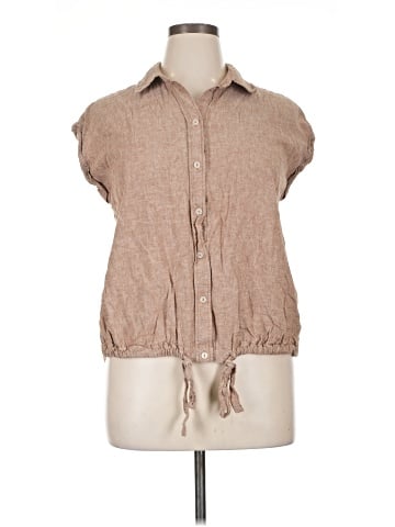 Terra & Sky Sleeveless Button-Down Shirt (view 1)