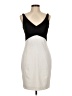 Jay Godfrey Color Block Ivory Cocktail Dress Size 8 - photo 1