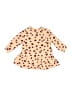 Molo 100% Cotton Hearts Tan Dress Size 86cm - photo 2
