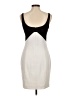 Jay Godfrey Color Block Ivory Cocktail Dress Size 8 - photo 2