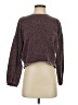 Z Supply Animal Print Brown Pullover Sweater Size XS - photo 1