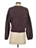 Z Supply Animal Print Brown Pullover Sweater Size XS - photo 2