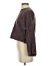 Z Supply Animal Print Brown Pullover Sweater Size XS - photo 5