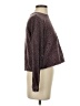 Z Supply Animal Print Brown Pullover Sweater Size XS - photo 4
