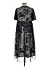 Assorted Brands Black Blue Cocktail Dress Size L (estimated) - photo 2