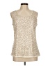 Coldwater Creek 100% Polyester Ivory Tank Top Size M - photo 1