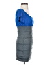 Lovely Day Color Block Blue Cocktail Dress Size S - photo 4