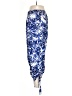 Black Label by Chico's 100% Polyester Print Blue Casual Pants Size Med (1) - photo 5