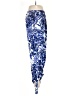 Black Label by Chico's 100% Polyester Print Blue Casual Pants Size Med (1) - photo 4