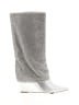 Steve Madden Silver Boots Size 8 - photo 1