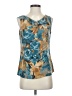 Antonio Melani Teal Sleeveless Blouse Size S - photo 1