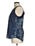 Charming Charlie 100% Polyester Blue Sleeveless Blouse Size M - photo 5