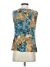 Antonio Melani Teal Sleeveless Blouse Size S - photo 2