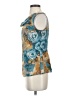 Antonio Melani Teal Sleeveless Blouse Size S - photo 5