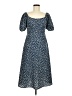 Shein 100% Polyester Blue Casual Dress Size 6 - photo 1