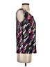 Kasper Purple Sleeveless Top Size S - photo 4
