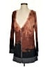 Moon & Sky Tie-dye Brown Cardigan Size S - photo 1
