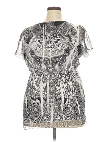 One World Short Sleeve Blouse (view 2)