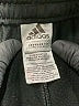 Adidas 100% Polyester Black Track Pants Size L - photo 7