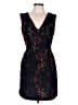 Sandro 100% Polyester Graphic Black Cocktail Dress Size Lg (3) - photo 1