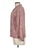 Koret 100% Rayon Paisley Pink Long Sleeve Blouse Size 10 - photo 5
