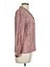 Koret 100% Rayon Paisley Pink Long Sleeve Blouse Size 10 - photo 4