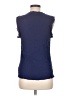 1.State 100% Rayon Blue Sleeveless Blouse Size M - photo 2