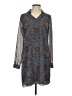 CAbi Paisley Blue Casual Dress Size XS - photo 1