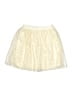 Holiday Time 100% Polyester Polka Dots Ivory Skirt Size 7 - 8 - photo 1