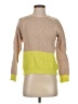 Wallace Color Block Yellow Pullover Sweater Size S - photo 1